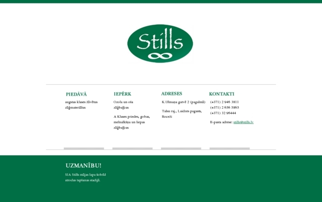 Stills, SIA