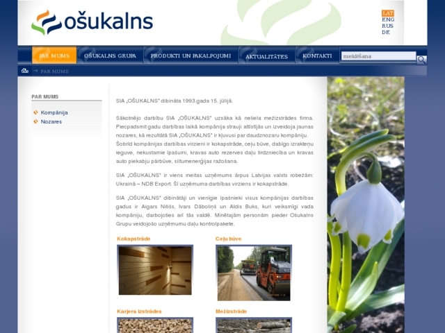 Ošukalns, SIA