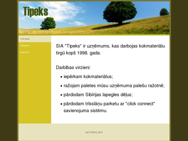Tipeks, SIA
